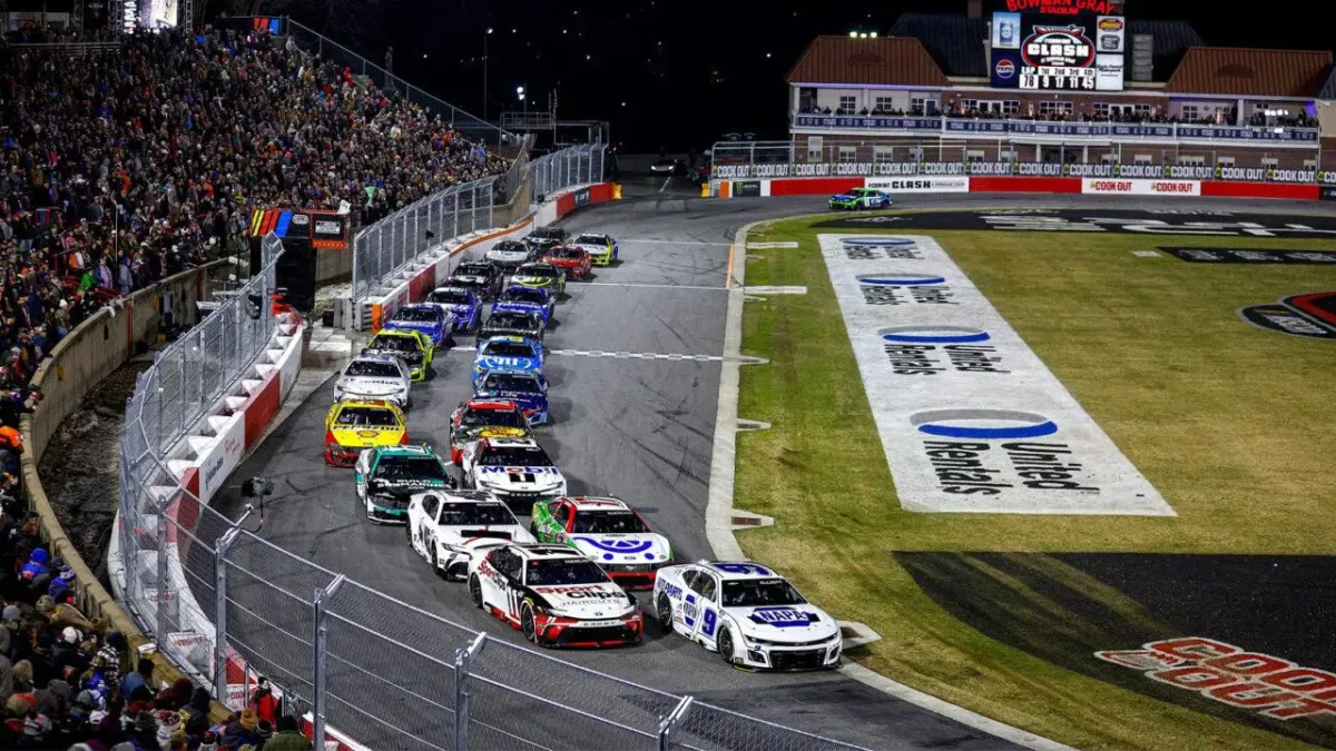 NASCAR Clash at Bowman Gray Stadium rescheduled again due to winter weather Post feature image