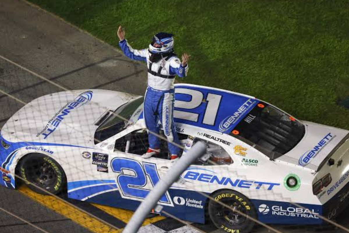 Austin Hill holds off late charge to win United Rentals 300 at Daytona Post image